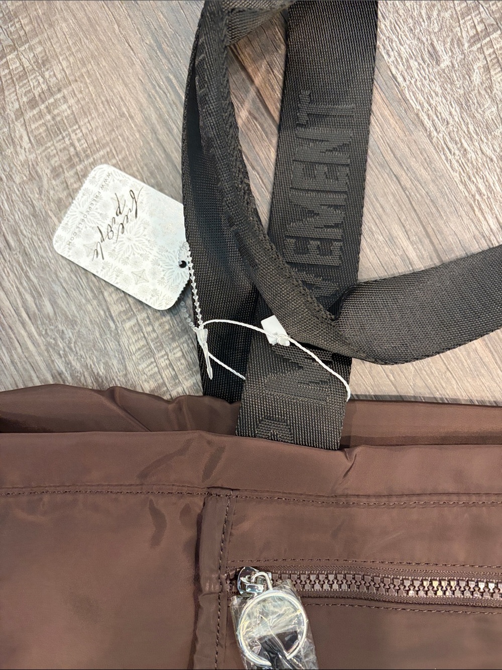 Free People • Home Team Tote Brown NWT - Picture 4 of 7